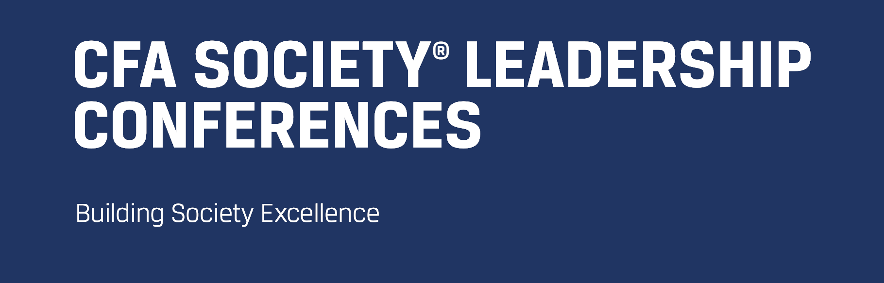 2019  CFA Society Leadership Conference