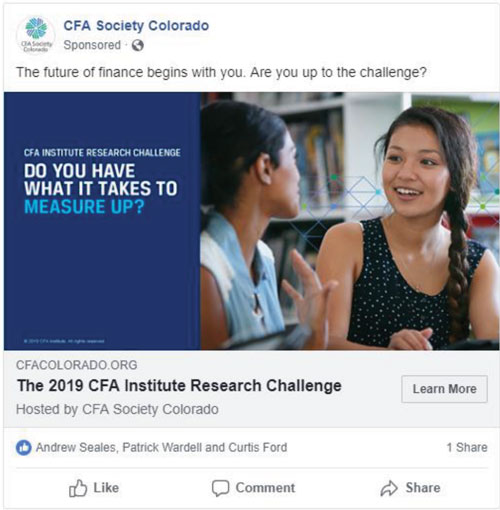 CFA Society CFA Society <strong>Colorado</strong> - Slide 3